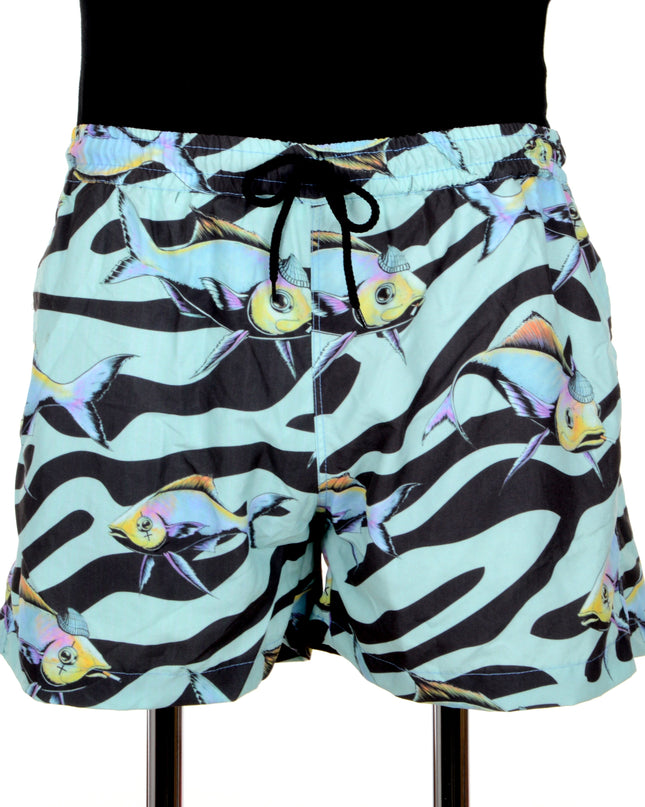 Shorts - Fish Pattern