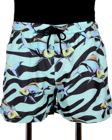 Fish Pattern Shorts
