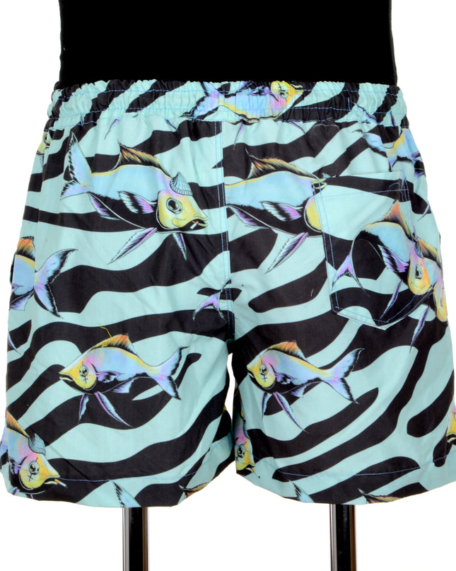Fish Pattern Shorts