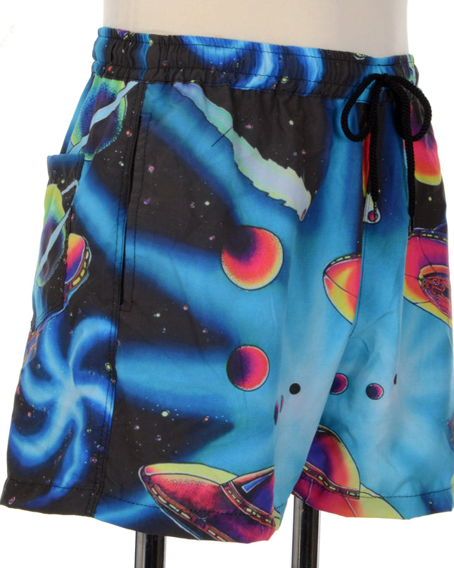 Playful UFO Shorts