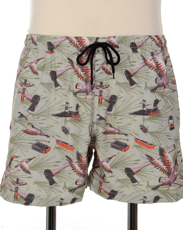 Playful Wild Duck Shorts
