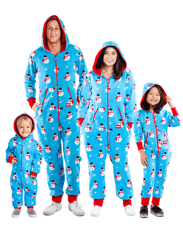 Matching Snowman Is An Island Family Jumpsuits