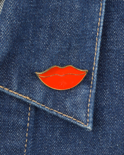 Mouth Badge - Fun Valentine's Gift Idea