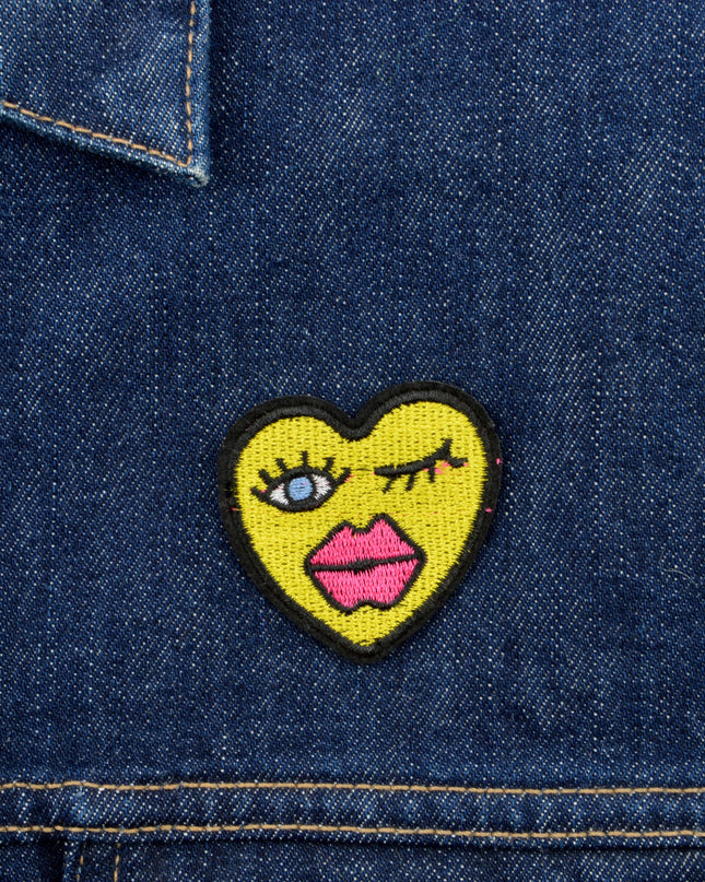 Heart Patch Head for Valentine's Gift for Him or Her