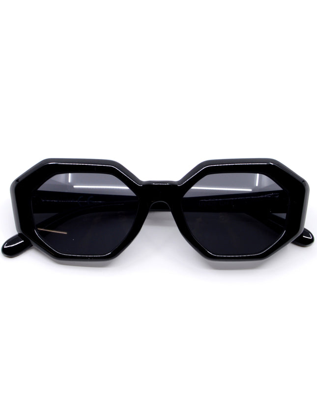 Black Octa Scrunchie