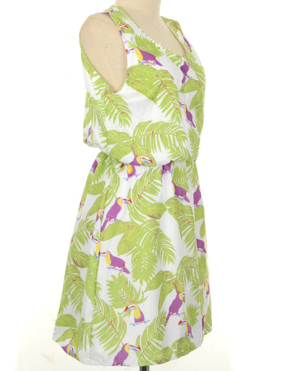 Vibrant Toucan Dress