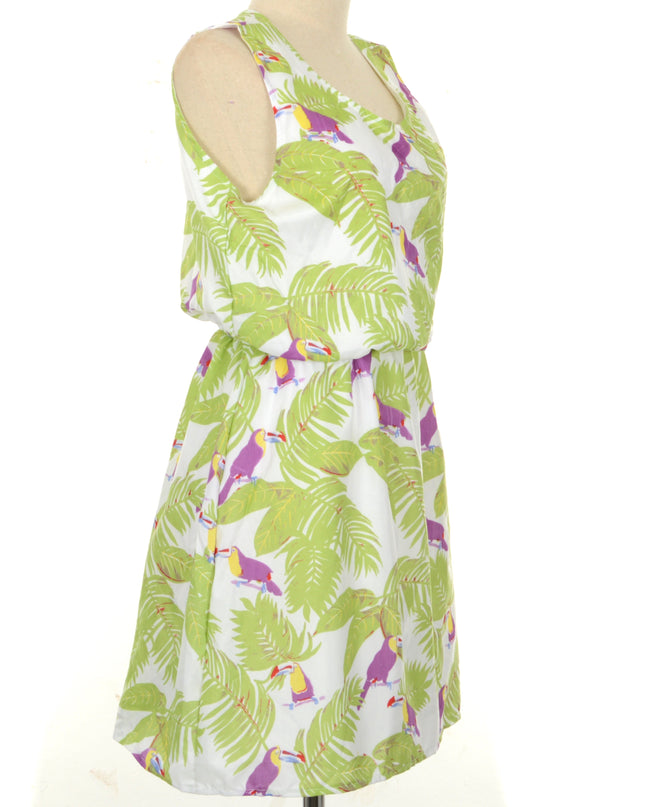 Vibrant Toucan Dress