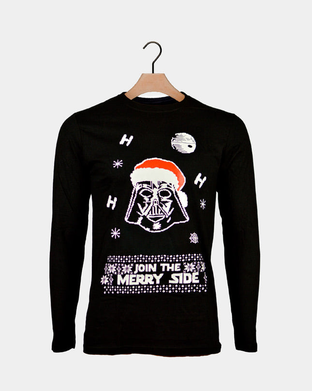 Long Sleeve Christmas T-Shirt Join The Merry Side