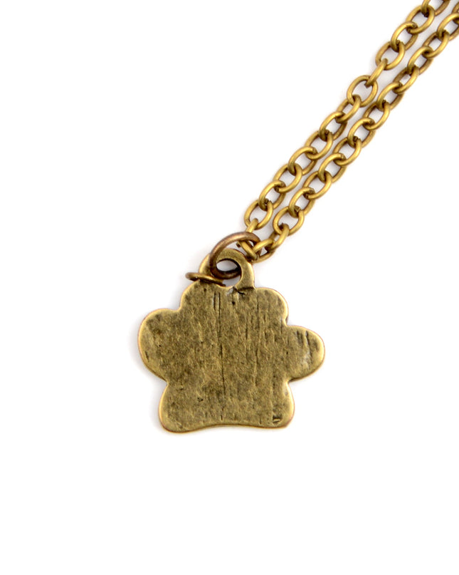 Paw Print Necklace