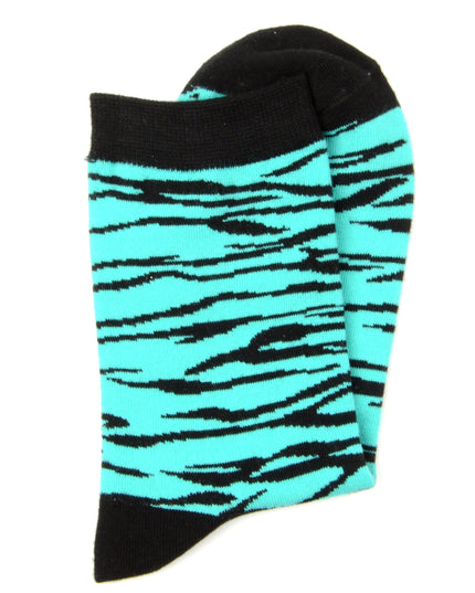 Fun Christmas Socks - Zokni Tiger Striped Design