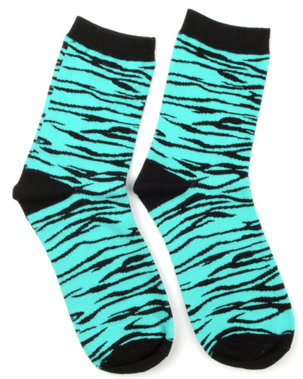 Fun Christmas Socks - Tiger Striped Style