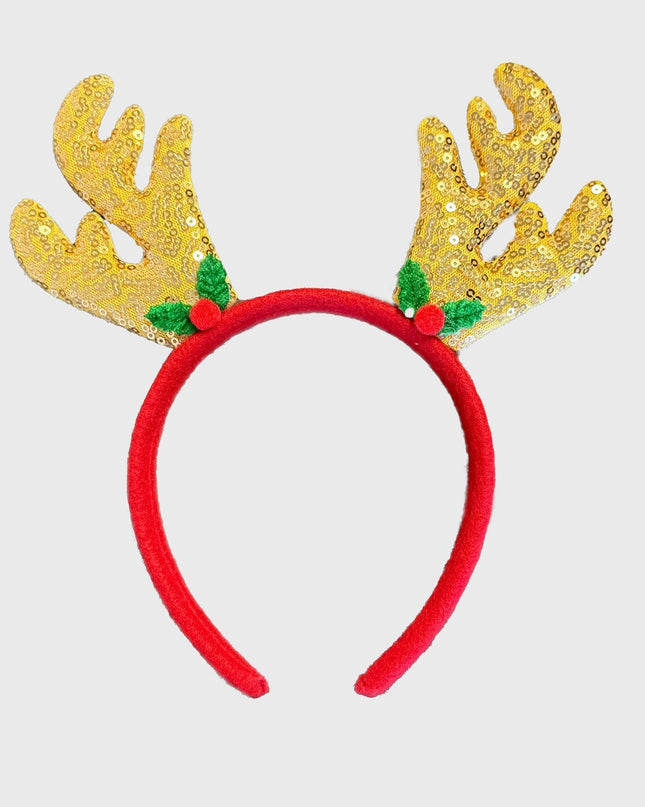 Gold Christmas Hairband