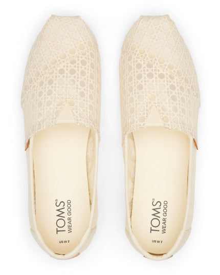 TOMS Alpargata - Natural Basket Lace