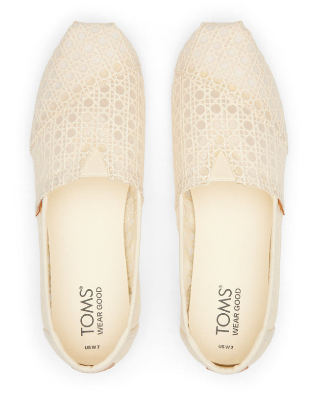 TOMS Alpargata - Natural Basket Lace