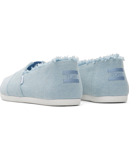 TOMS Alpargata - Pastel Blue Washed Denim
