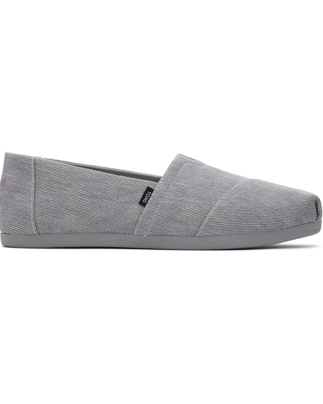 TOMS Alpargata - Ultimate Grey Distressed Twill