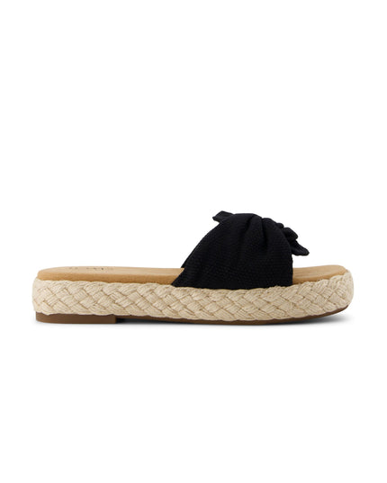 TOMS Abby Slide Flatform Sandal - Black