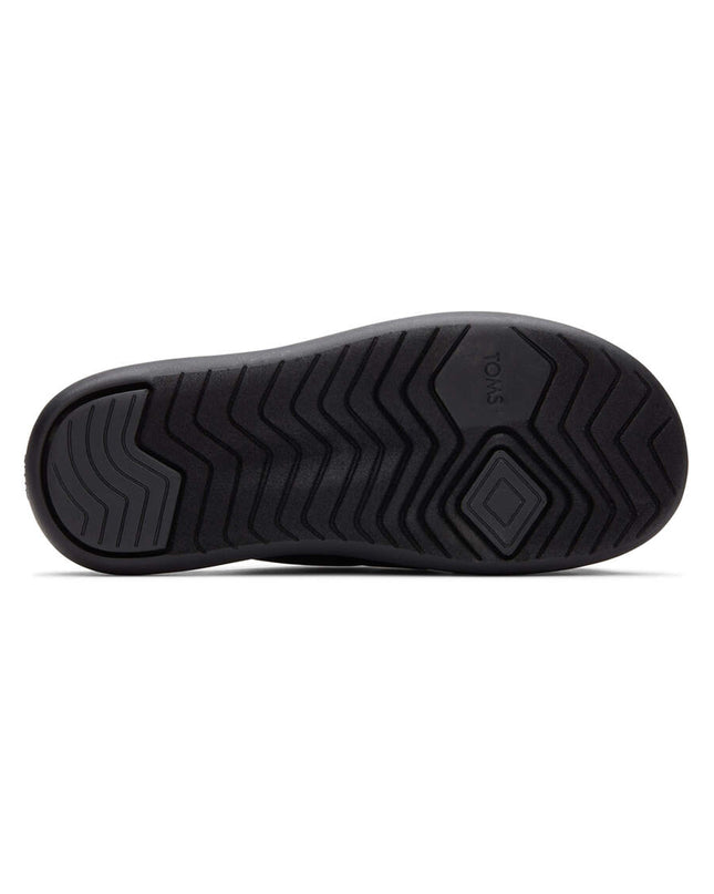 Black Mallow Crossover Alpargata Slippers by TOMS