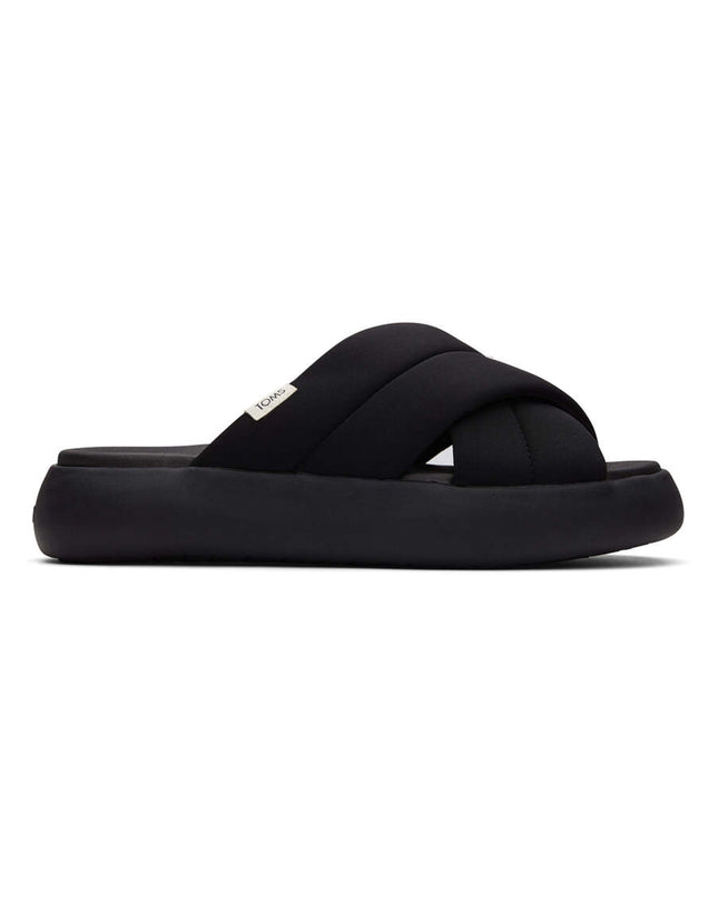 TOMS Alpargata Mallow Crossover - Black Slippers