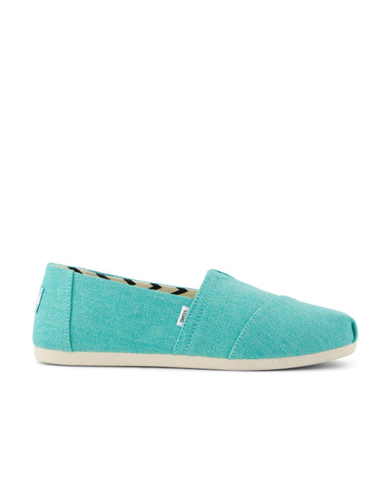 TOMS Alpargata Classic - Aqua Heritage Canvas