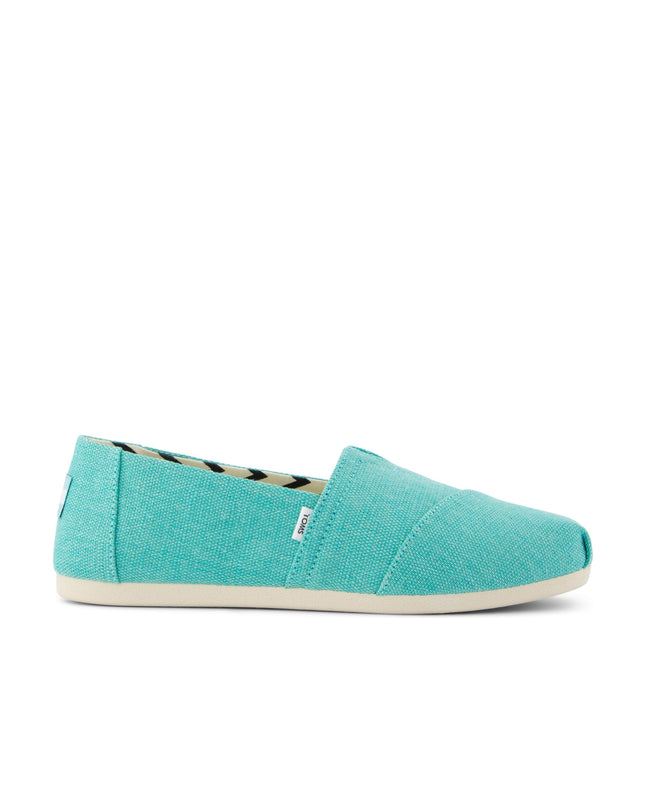TOMS Alpargata Classic - Aqua Heritage Canvas