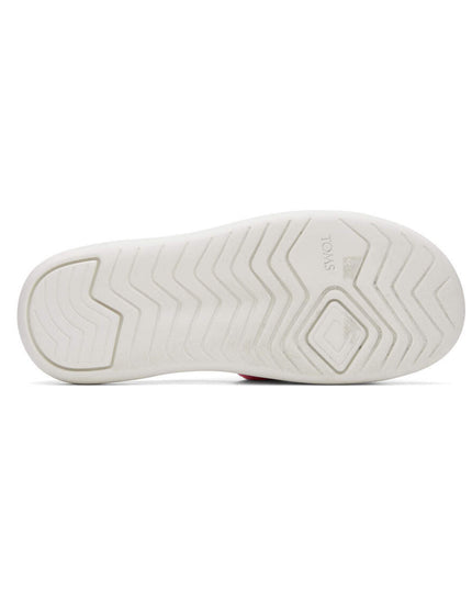 TOMS Mallow Slide Terry - Pink Striped Slippers