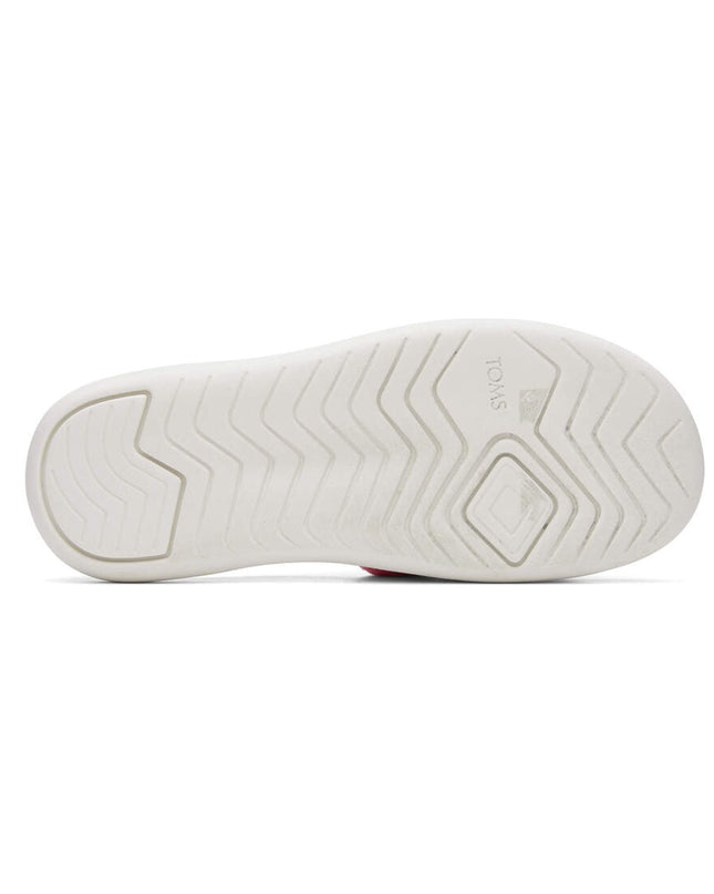 TOMS Mallow Slide Terry - Pink Striped Slippers
