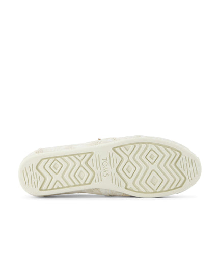 TOMS Alpargata Classic - Natural Floral Eyelet