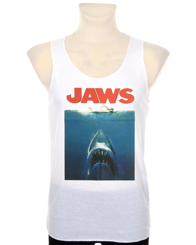 Unisex Shark Graphic Movie Tank Top