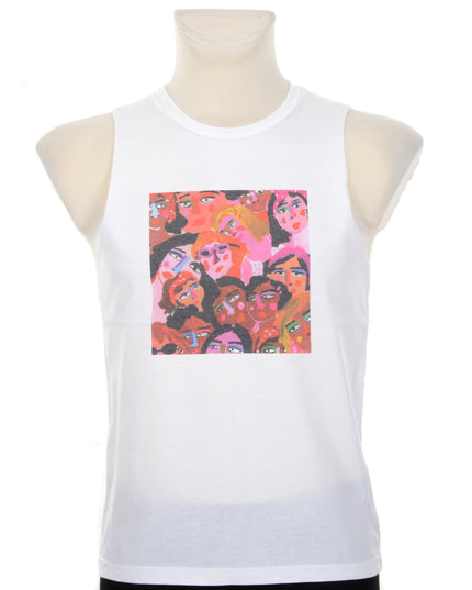 Unisex Girls Design Tank Top