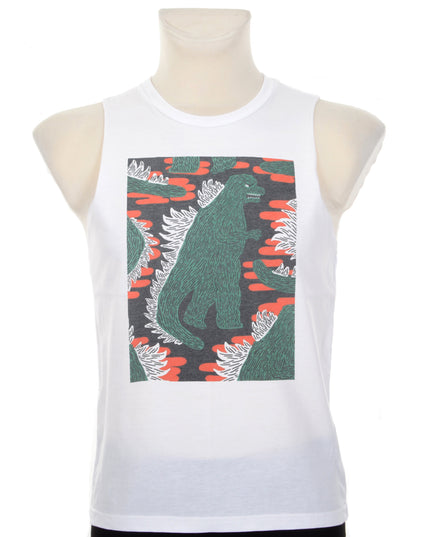 Unisex Godzilla Graphic Tank Top