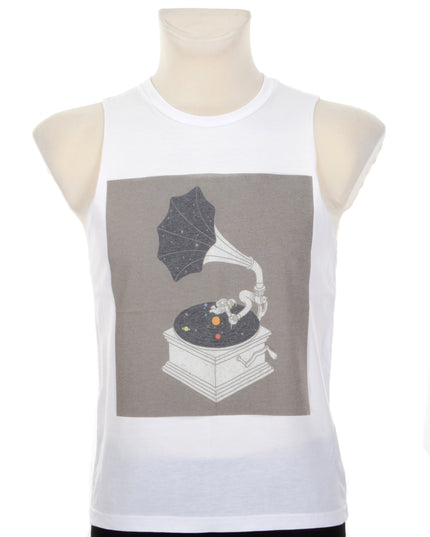 Unisex Vintage Gramophone Tank Top