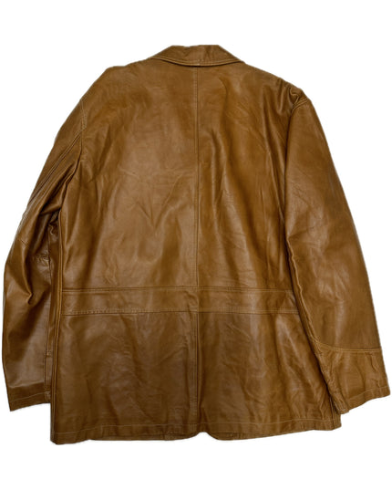 Vintage Brown Leather Jacket