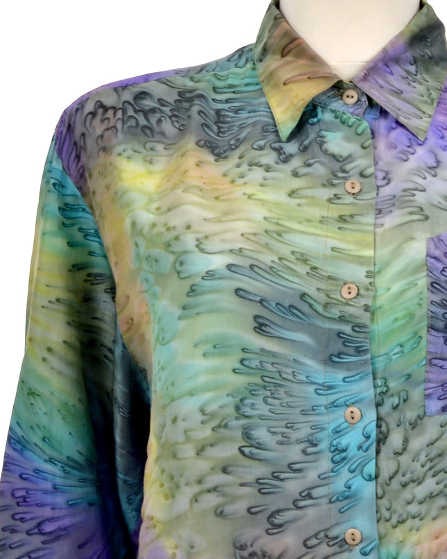 Vintage Batik Blouse