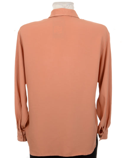 Vintage Elephant Print Blouse