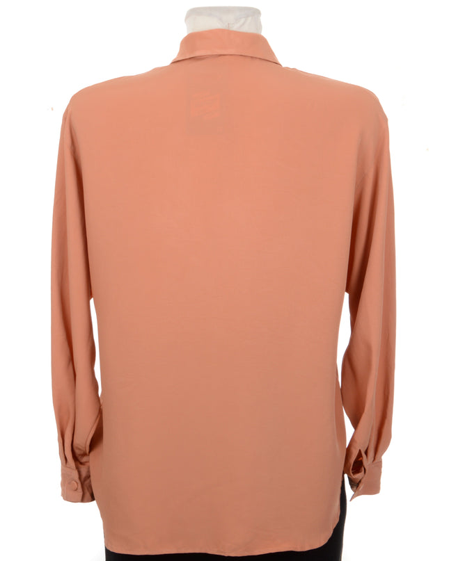 Vintage Elephant Print Blouse