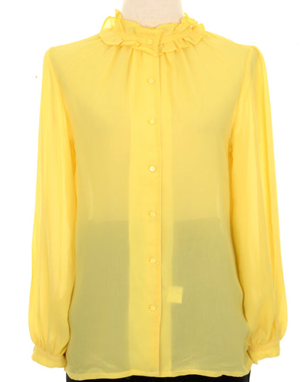 Vintage Blouse - Yellow