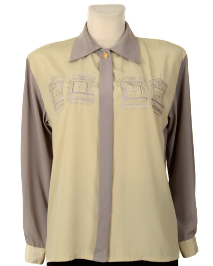 Vintage Blouse - Windows