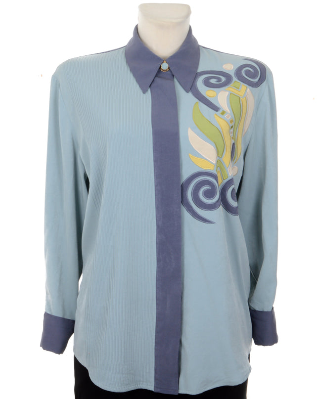 Vintage Patchwork Blouse