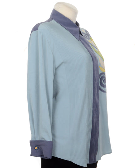 Vintage Patchwork Blouse