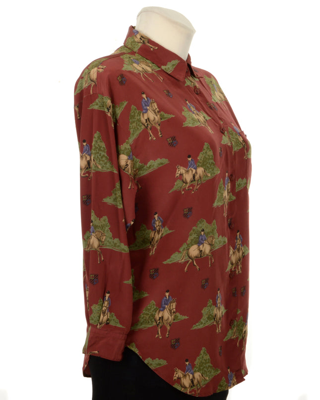 Vintage Equestrian Blouse