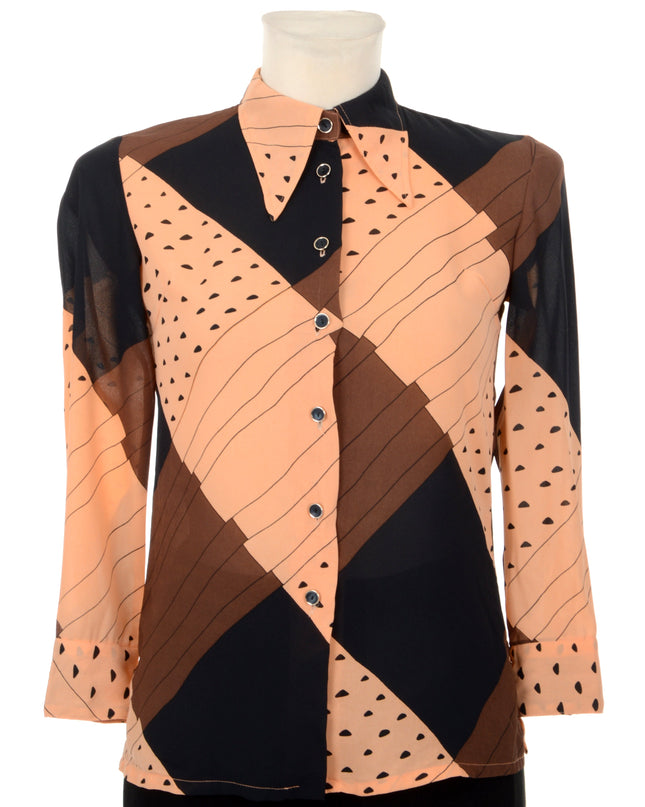 Vintage Sheer Blouse