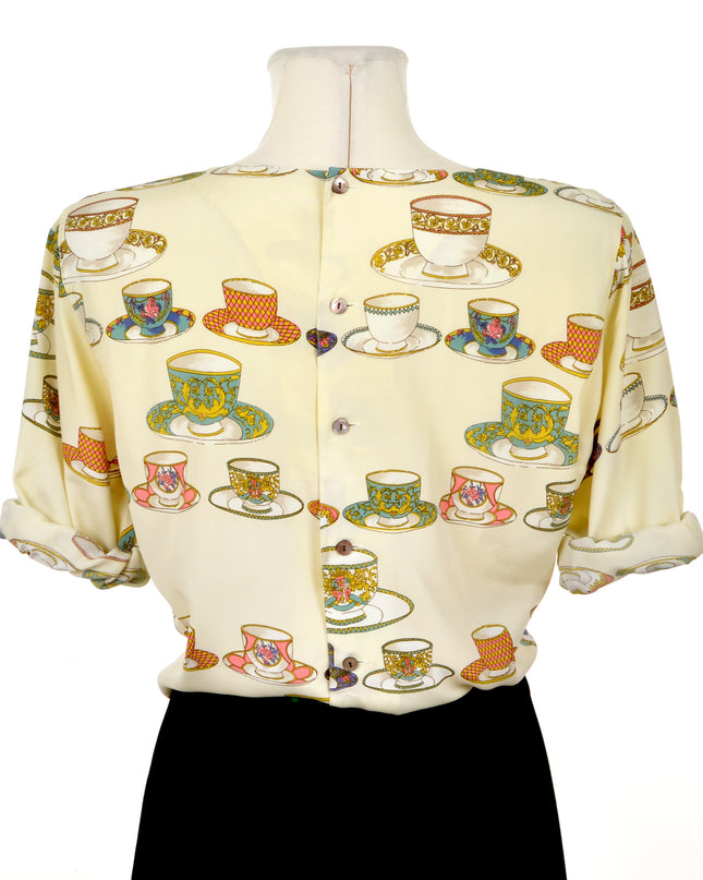 Vintage Dalmatian Cup Blouse