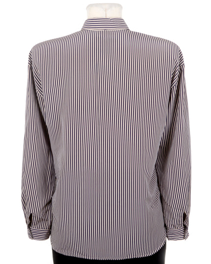 Vintage Op-Art Blouse