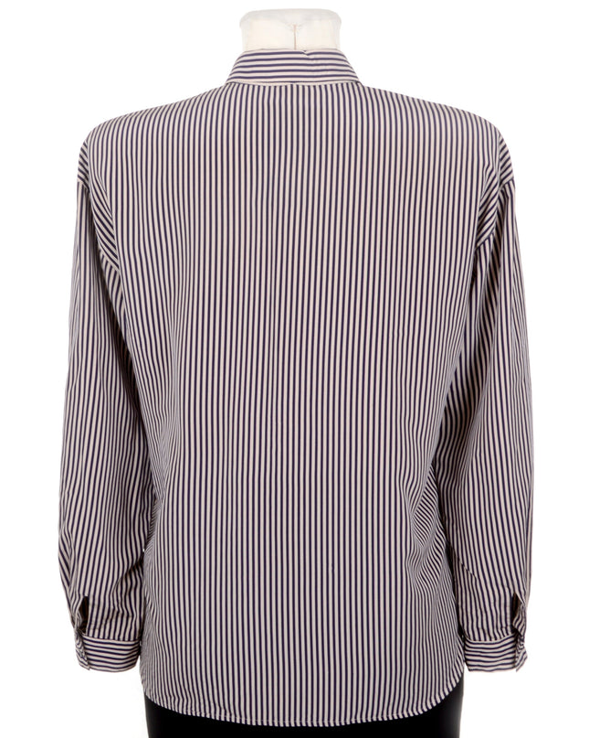 Vintage Op-Art Blouse
