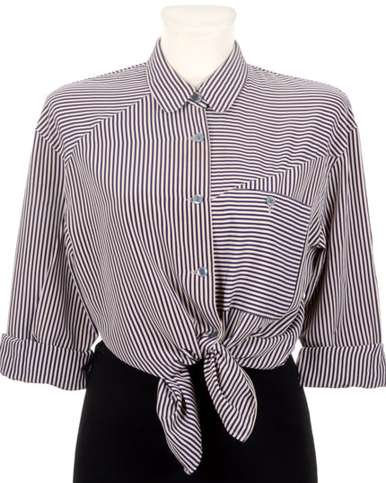 Vintage Op-Art Blouse