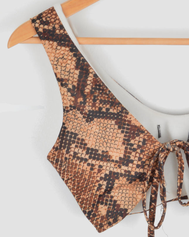 Vintage Top - Crocodile