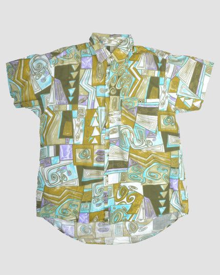 Vintage Cute Button-Up Shirt - Holiday Collection