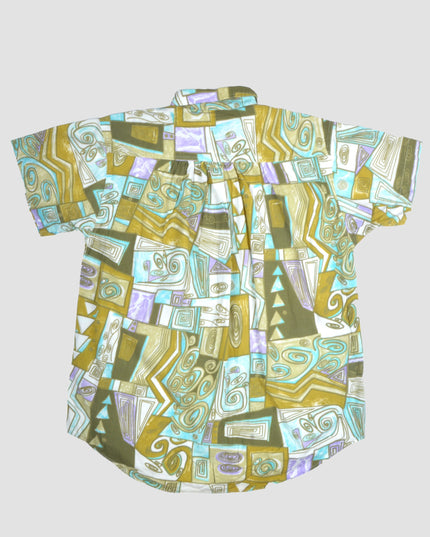 Vintage Cute Button-Up Shirt - Holiday Collection