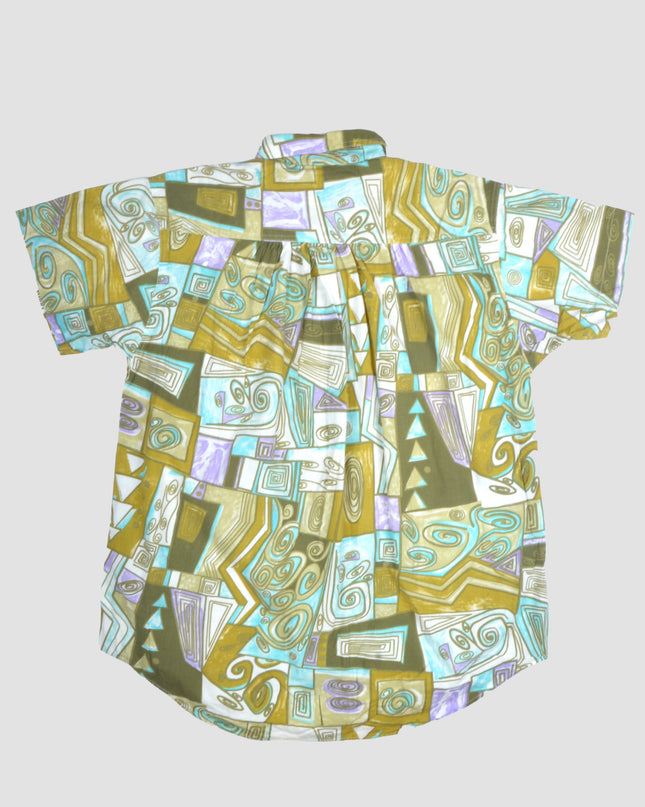 Vintage Cute Button-Up Shirt - Holiday Collection